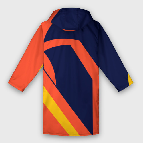 Мужской дождевик 3D KTM vintage sportwear, цвет белый - фото 2