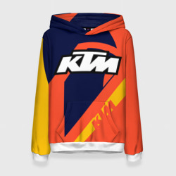 Женская толстовка 3D KTM vintage sportwear