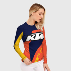 Женский рашгард 3D KTM vintage sportwear - фото 2