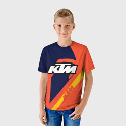 Детская футболка 3D KTM vintage sportwear - фото 2