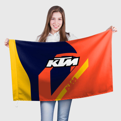 Флаг 3D KTM vintage sportwear