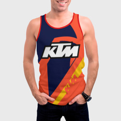 Мужская майка 3D KTM vintage sportwear - фото 2