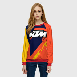 Женский свитшот 3D KTM vintage sportwear - фото 2