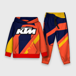 Детский костюм с толстовкой 3D KTM vintage sportwear