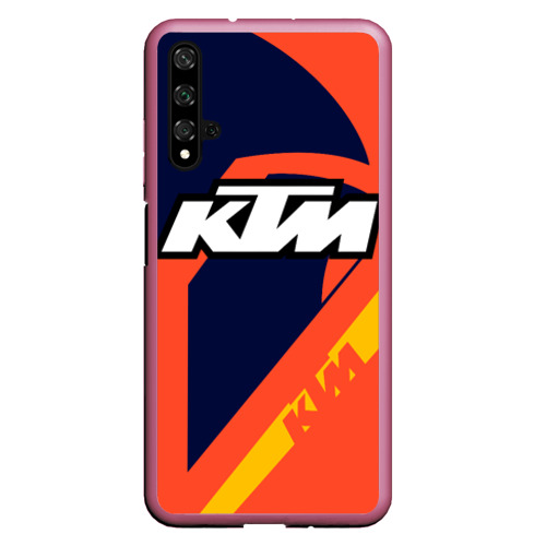 Чехол для Honor 20 KTM vintage sportwear, цвет малиновый