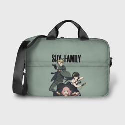 Сумка для ноутбука 3D Spy x Family/ Семья шпиона