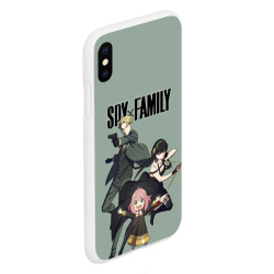 Чехол для iPhone XS Max матовый Spy x Family/ Семья шпиона - фото 2