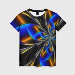 Женская футболка 3D Neon vanguard pattern Fashion 2023