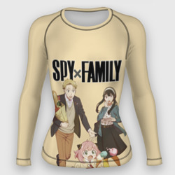 Женский рашгард 3D Spy x Family: Семья шпиона