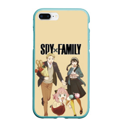 Чехол для iPhone 7Plus/8 Plus матовый Spy x Family: Семья шпиона