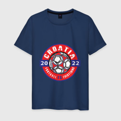 Мужская футболка хлопок Croatia 2022