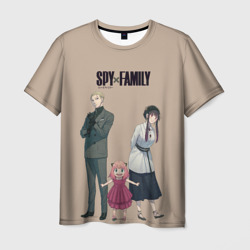 Мужская футболка 3D Spy x Family Семья шпиона