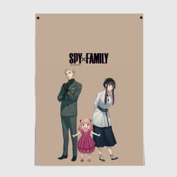 Постер Spy x Family Семья шпиона