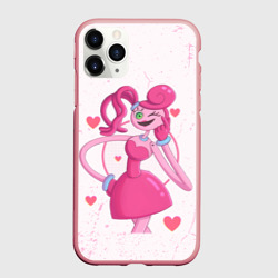 Чехол для iPhone 11 Pro Max матовый Poppy Playtime - Mommy Long Legs - Мамочка Длинные ноги