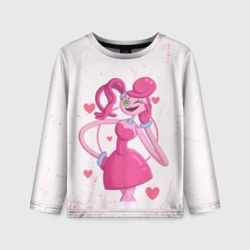 Детский лонгслив 3D Poppy Playtime - Mommy Long Legs - Мамочка Длинные ноги