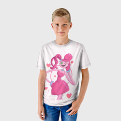 Детская футболка 3D Poppy Playtime - Mommy Long Legs - Мамочка Длинные ноги - фото 2