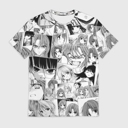 Мужская футболка 3D Когда плачут цикады pattern