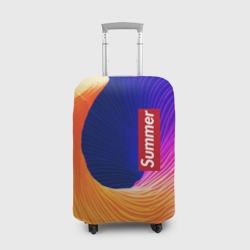 Цветная волна - summer – Чехол для чемодана 3D с принтом купить