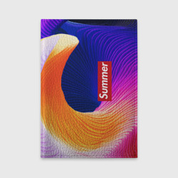 Цветная волна - summer – Обложка для автодокументов с принтом купить со скидкой в -20%