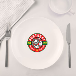 Набор: тарелка + кружка Portugal 2022 - фото 2
