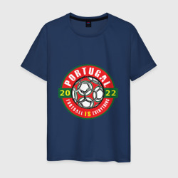 Мужская футболка хлопок Portugal 2022