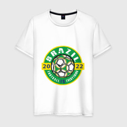 Мужская футболка хлопок Brazil 2022