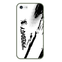 Чехол для iPhone 5/5S матовый The Prodigy - логотип