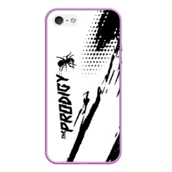 Чехол для iPhone 5/5S матовый The Prodigy - логотип