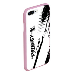 Чехол для iPhone 7Plus/8 Plus матовый The Prodigy - логотип - фото 2