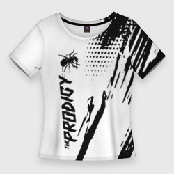 Женская футболка 3D Slim The Prodigy - логотип