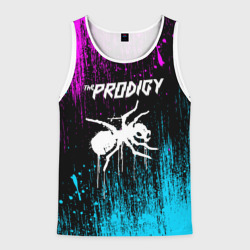 Мужская майка 3D The Prodigy neon