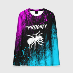 Мужской лонгслив 3D The Prodigy neon