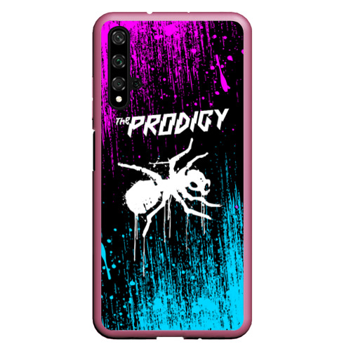 Чехол для Honor 20 The Prodigy neon, цвет малиновый