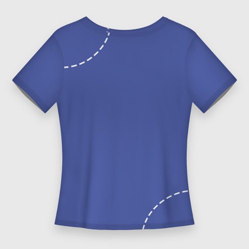 Женская футболка 3D Slim Математика - королева наук, цвет 3D печать - фото 2