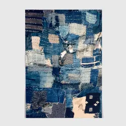 Постер Patchwork Jeans Осень Зима 2023