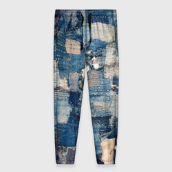 Женские брюки 3D Patchwork Jeans Осень Зима 2023