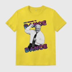 Мужская футболка хлопок Жаркое лето 96го Борис Ельцин