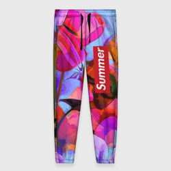 Женские брюки 3D Красочный летний цветочный паттерн Summer color pattern