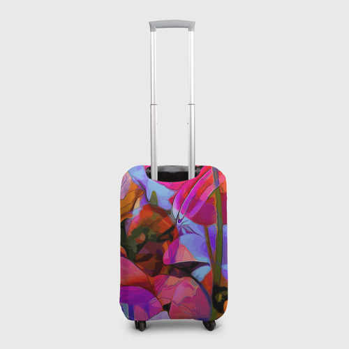 Чехол для чемодана 3D Красочный летний цветочный паттерн Summer color pattern, цвет 3D печать - фото 2