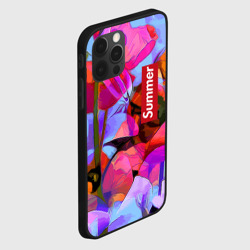 Чехол для iPhone 12 Pro Max Красочный летний цветочный паттерн Summer color pattern - фото 2