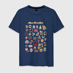 Russia Travel Guide Icons – Мужская футболка хлопок с принтом купить со скидкой в -20%