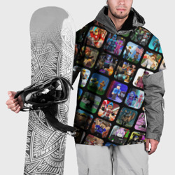 Накидка на куртку 3D Roblox сюжеты