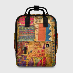 Женский рюкзак 3D Пэчворк Лоскутное одеяло Patchwork Quilt