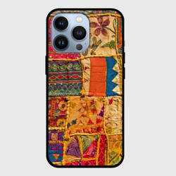 Чехол для iPhone 13 Pro Пэчворк Лоскутное одеяло Patchwork Quilt