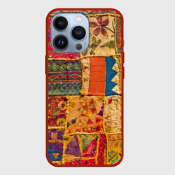 Чехол для iPhone 13 Pro Пэчворк Лоскутное одеяло Patchwork Quilt