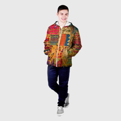 Мужская куртка 3D Пэчворк Лоскутное одеяло Patchwork Quilt - фото 2