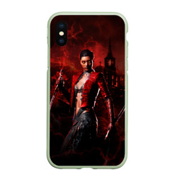 Чехол для iPhone XS Max матовый Vampire Bloodhunt