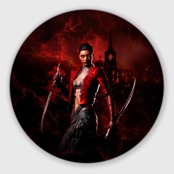 Круглый коврик для мышки Vampire Bloodhunt