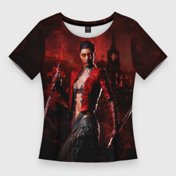Женская футболка 3D Slim Vampire Bloodhunt