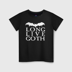 Детская футболка хлопок Long Live Goth